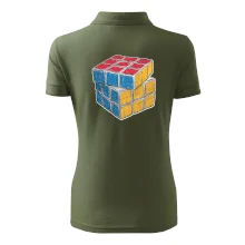 Rubikova kocka kreslená