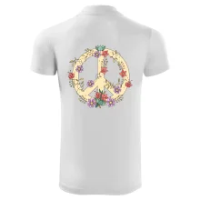 Peace symbol pieskový