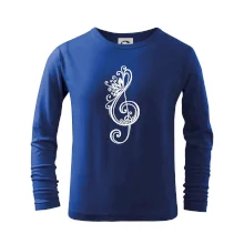 Husľový kľúč kvety Husľový kľúč kvety