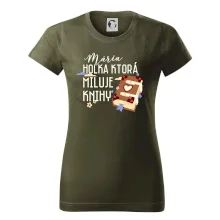 Kniha - Holka, ktorá miluje knihy  - Vaše meno