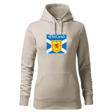 Škótska vlajka s erbom leva Škótska vlajka s erbom leva