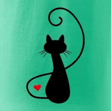 Zamilovaná mačka spredu Zamilovaná mačka spredu