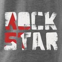Rock star nápis