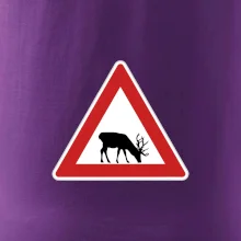 Dopravná značka - Pozor žreb