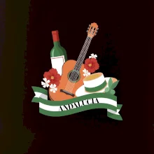 Andalucia gitara a stuha