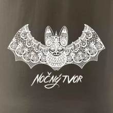 Nočný tvor - netopier  (Pecka design)