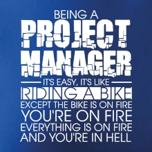 Being A Project Manager - bike