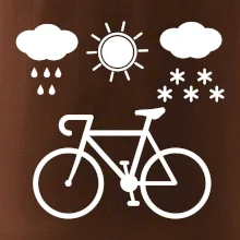 Cyklista za každého počasia