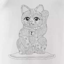 Mačka mávajúca mandala