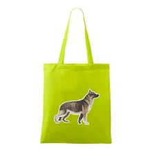 Nemecký ovčiak - hnedý kreslený