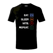 Eat sleep MTB repeat