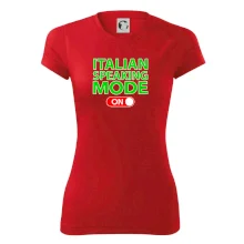 Italian speaking mode - ON