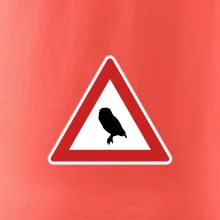 Dopravná značka - Pozor sova Dopravná značka - Pozor sova