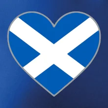 Škótske srdce na prsník