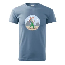 Farebný párový motív na hory