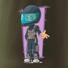 Vesmírny vojak fialový