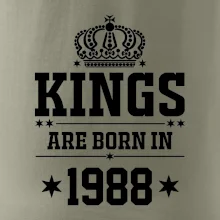 Kings are born in 1988