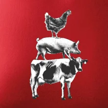 Sliepky prasa krava Sliepky prasa krava