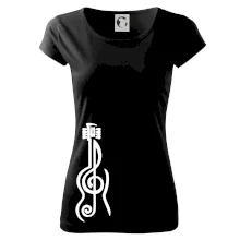 Husľový kľúč gitara