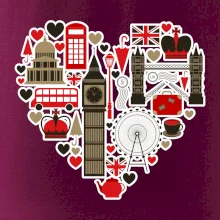 Britské srdce - objekty