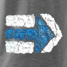 Párová turistická značka modrá Párová turistická značka modrá