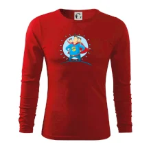 Otec superman - chlapec a chlapec Otec superman - chlapec a chlapec