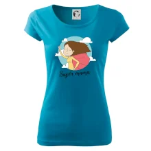 Kreslený obrázok Super mama Kreslený obrázok Super mama