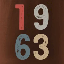 Vintage číslica 1963