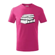 Knihy čiernobiele na sebe