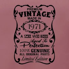 Vintage Etiketa - 1971