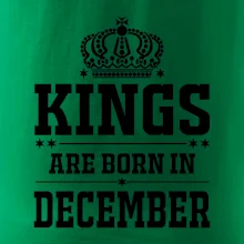 Kings are born in December