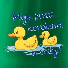 Moje první dovolená u vody - holčička