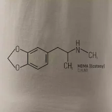 Molekulárna štruktúra MDMA Extáza Molekulárna štruktúra MDMA Extáza