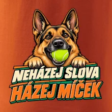 Neházej slova házej míček - vlčák
