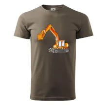 Bager bez nápisu oranžový