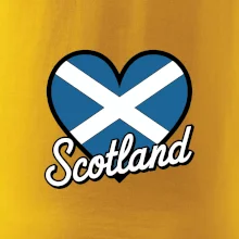 Scotland Srdce s vlajkou Scotland Srdce s vlajkou