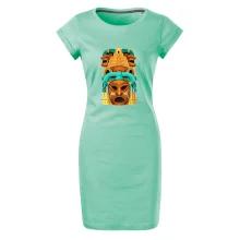 Mayová maska s pyramídou