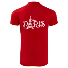 Paris nápis Eiffelovka rovný Paris nápis Eiffelovka rovný