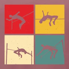 Skok do výšky vintage