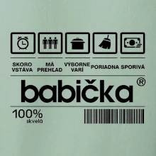 Čiarový kód - babička