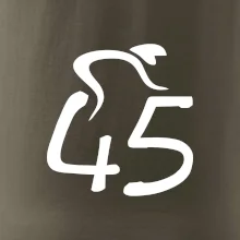 Cyklista oslavuje štyridsaťpäťku (45)