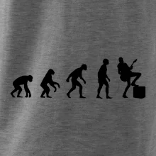 Evolúcia gitarista - noha na kombe