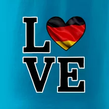 Love Nemecká vlajka