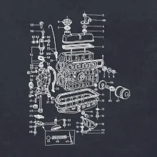 Motor škoda 105-136