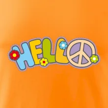 Hello hippie symbol