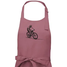 MTB kreslený cyklista