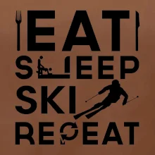 Eat sleep ski repeat
