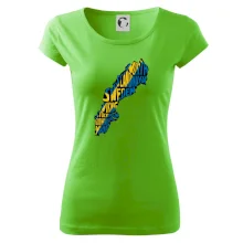 Mapy - názvy miest - Švédsko