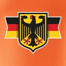 Nemecká orlica a vlajka