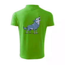 Parové tričko - Vlk a mesiac